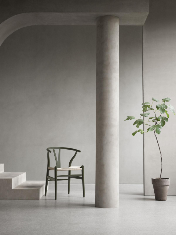 Carl Hansen & Son CH24 Wishbone stoel Ilse Crawford Soft, Barley