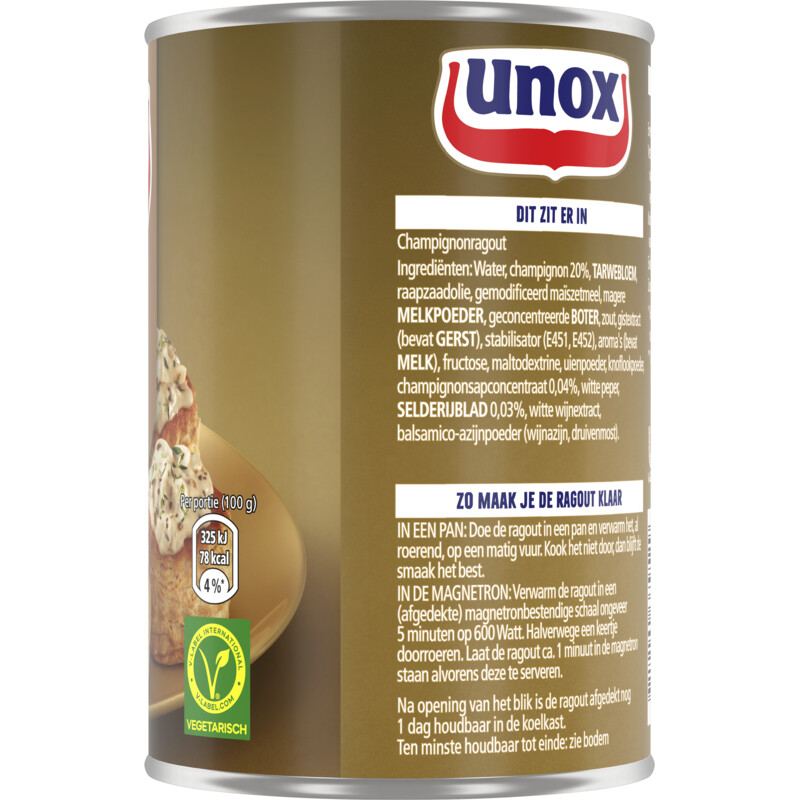 Unox Ragout champignon