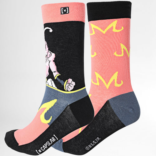 Paire De Chaussettes Dragon Ball Z Buu Noir