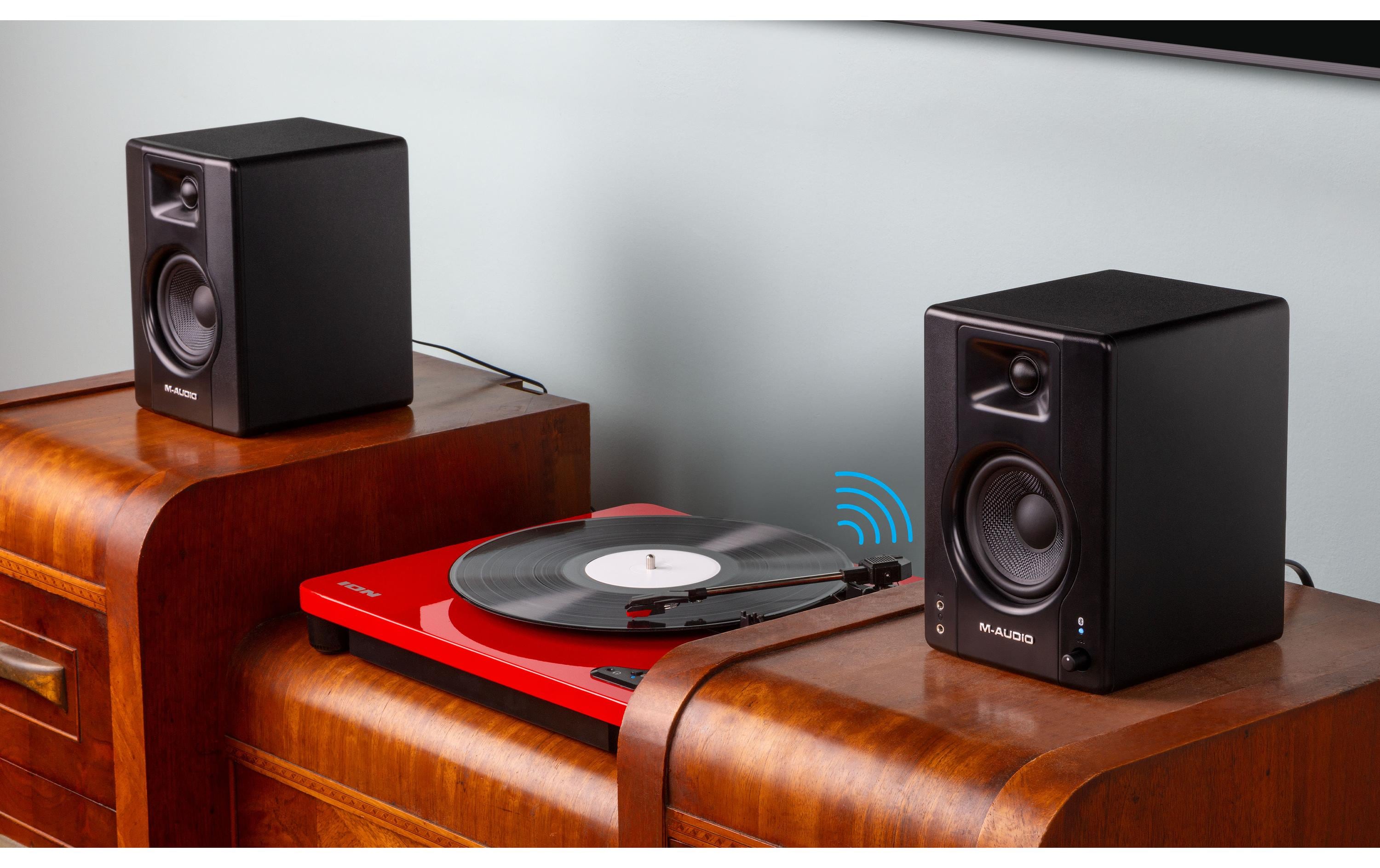 Studiomonitore BX3BT Schwarz<br>Bluetooth Multimedia-Referenzmonitore zum Streamen