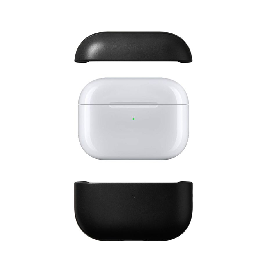 AirPods Pro 2 / AirPods Pro Echtleder Hülle (NM01806585) - Schwarz