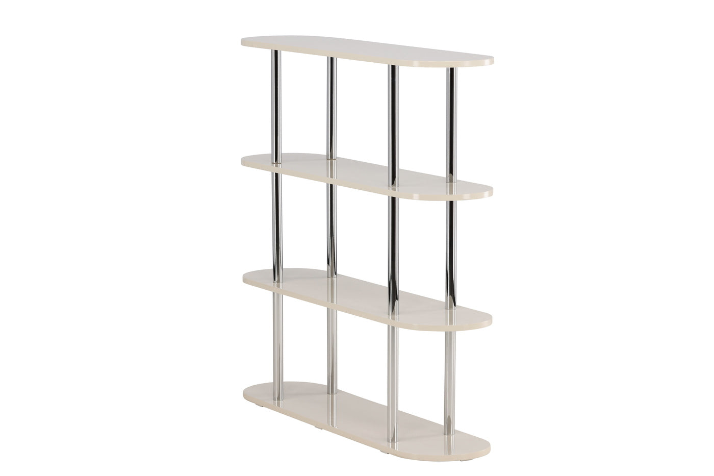 FjÃ´rd - Kast Wit|Chrome - 120x30x116cm - Zino