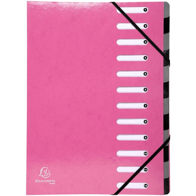 Trieur Harmonika Iderama 12 compartiments - Couleurs assorties