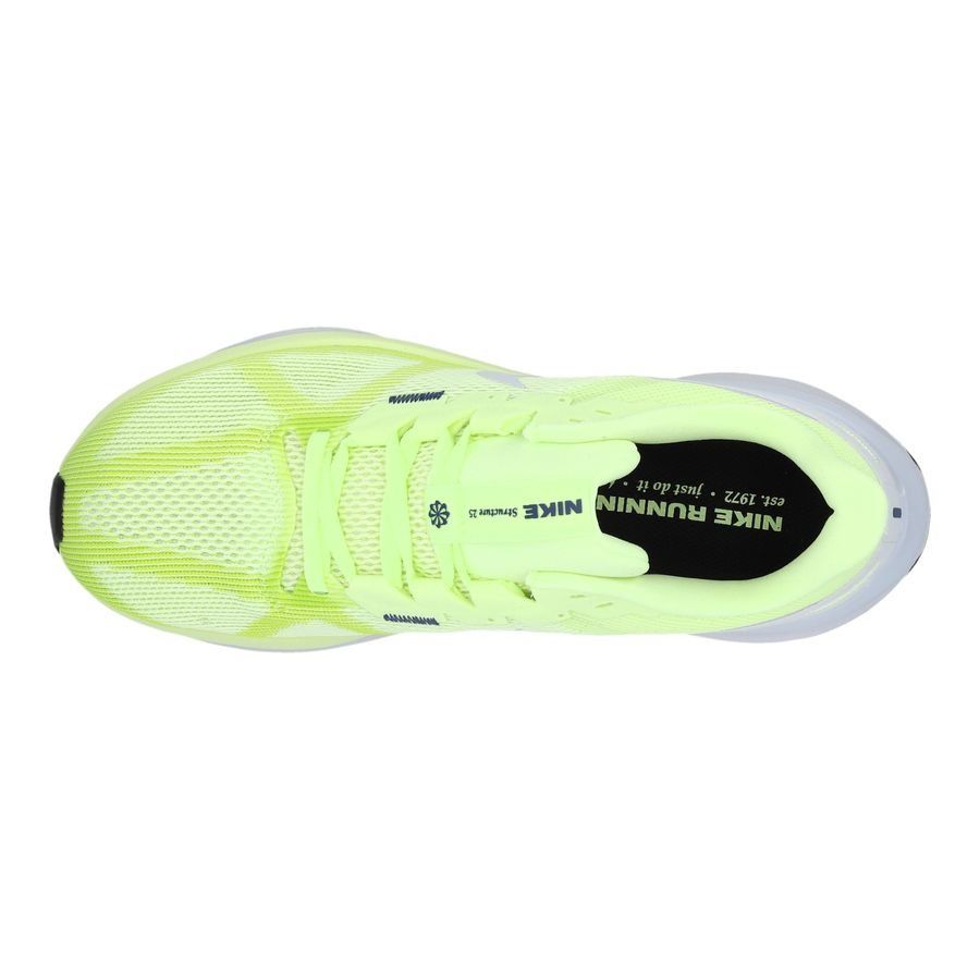 Nike Chaussures de Running Air Zoom Structure 25 - Jaune Fluo/Gris Femme