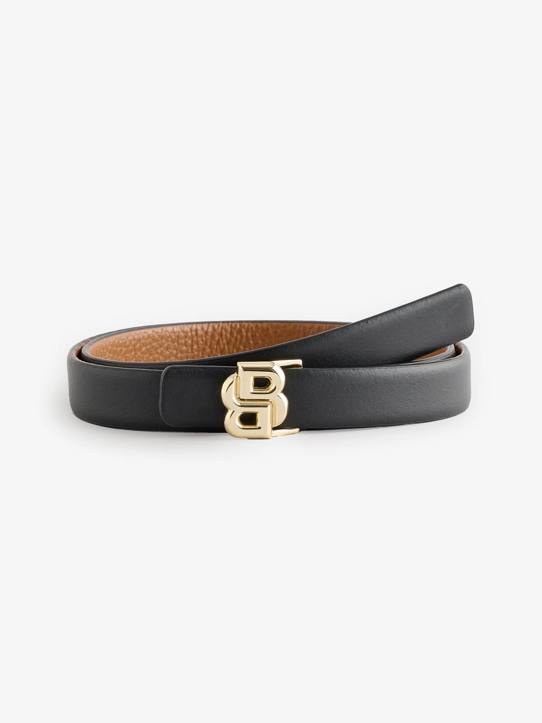 BOSS Omkeerbare Dubbele B Leren Riem