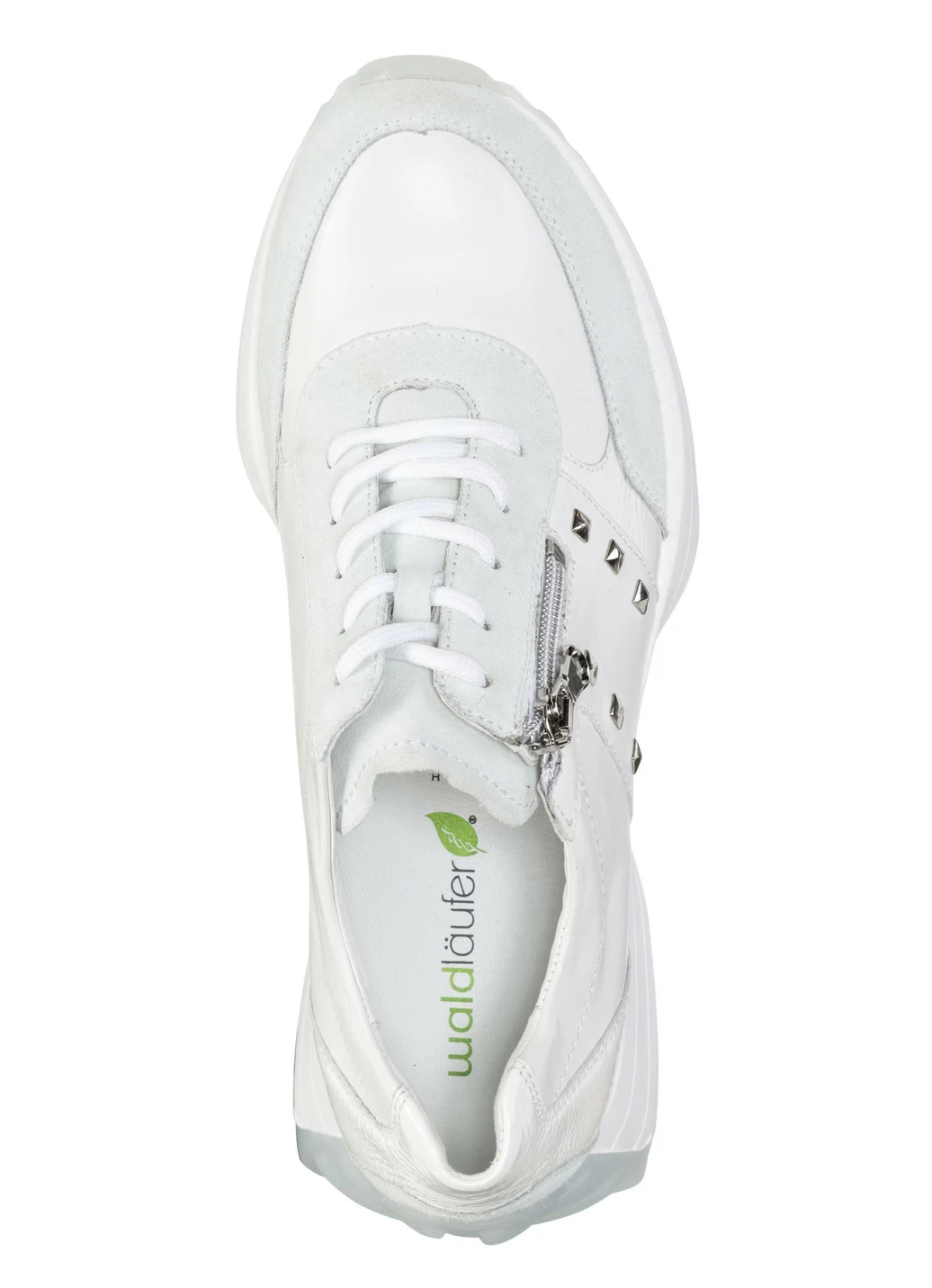Waldläufer Sneaker mit Nietenbesatz