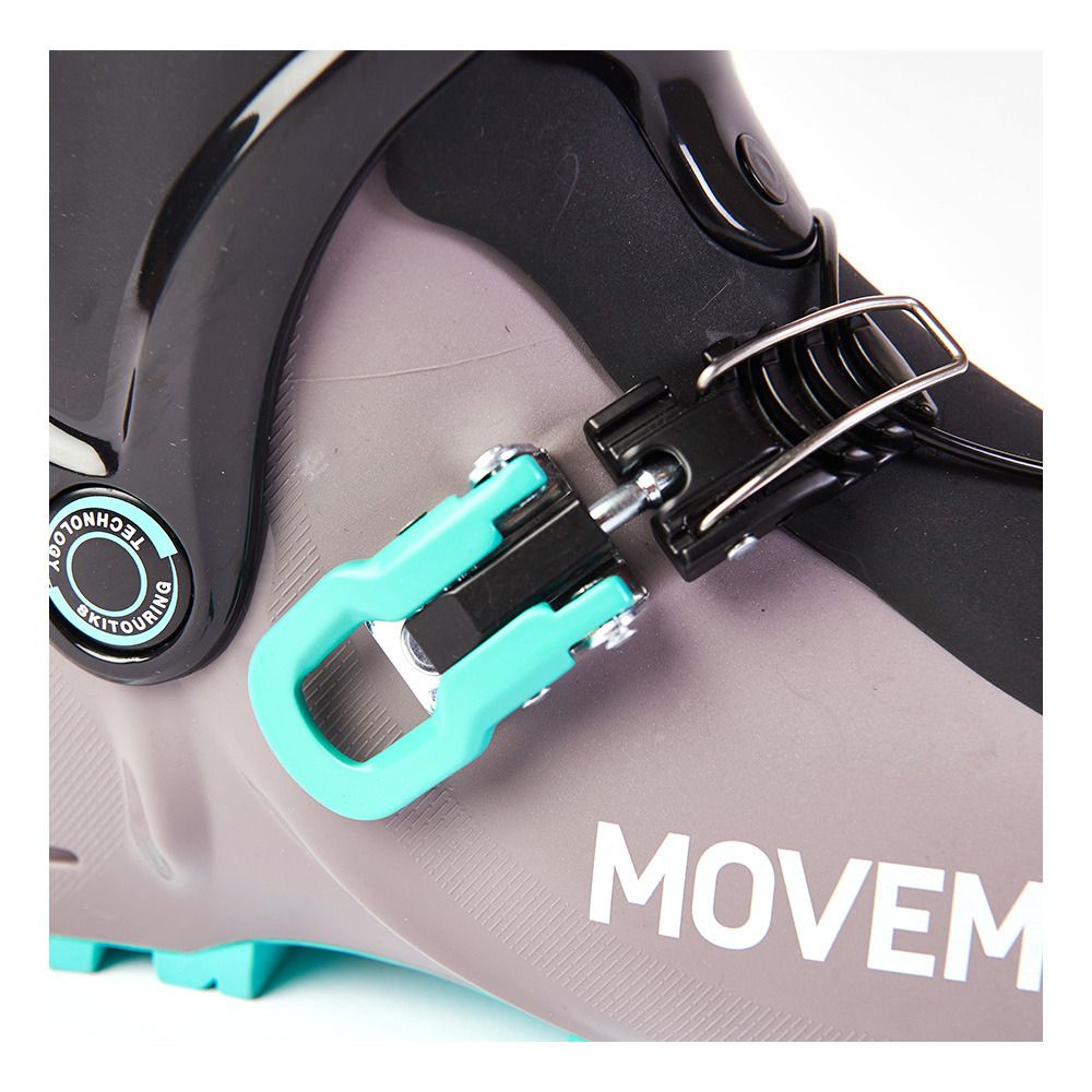 Movement EXPLORER WOMEN - Chaussures ski randonné Femme taupe/black/turquoise - ultralon