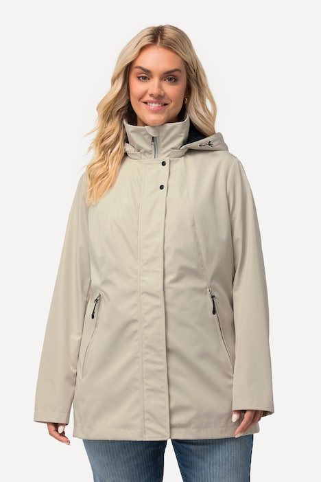 HYPRAR Funktionsjacke, wasserabweisend, Kapuze