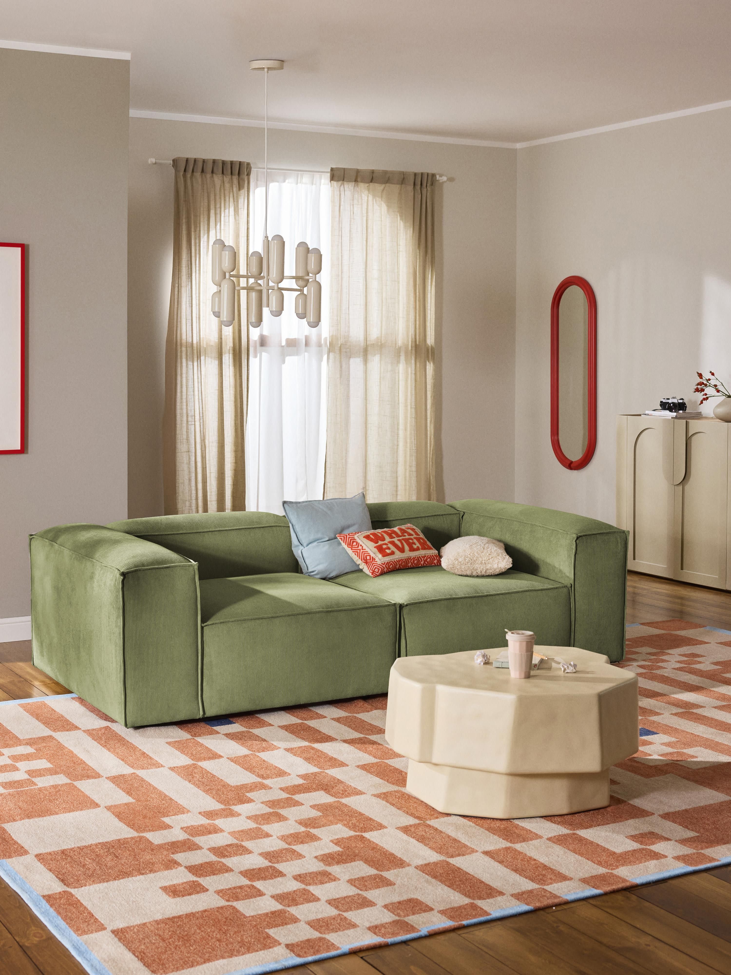 Modulaire bank Lennon (3-zits) van corduroy