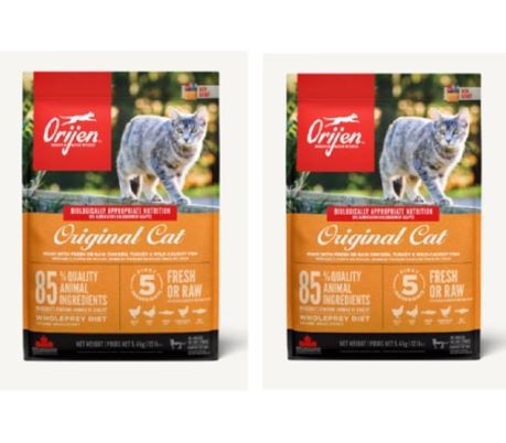 ORIJEN - 2 x Original Cat - Kattefoder- 5,4kg