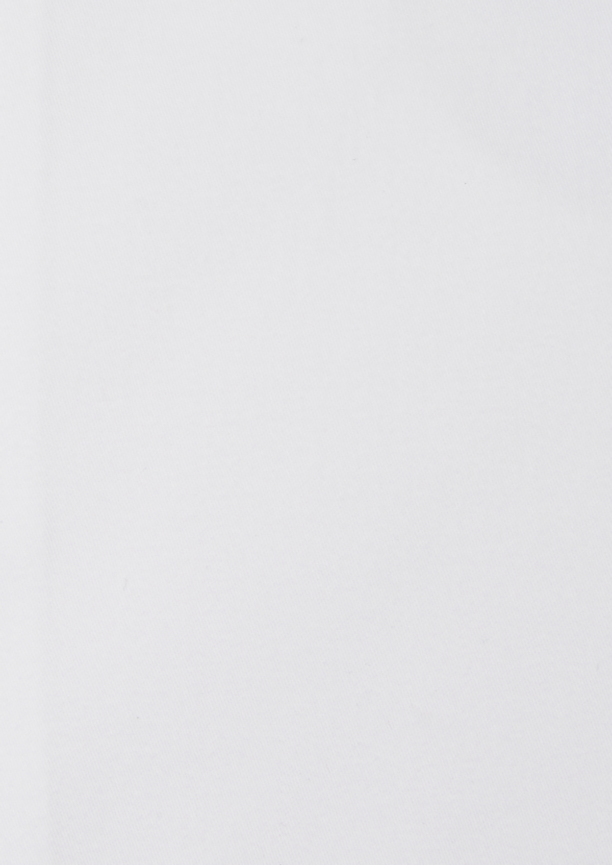 Chemise habillée Regular en satin de coton uni blanc