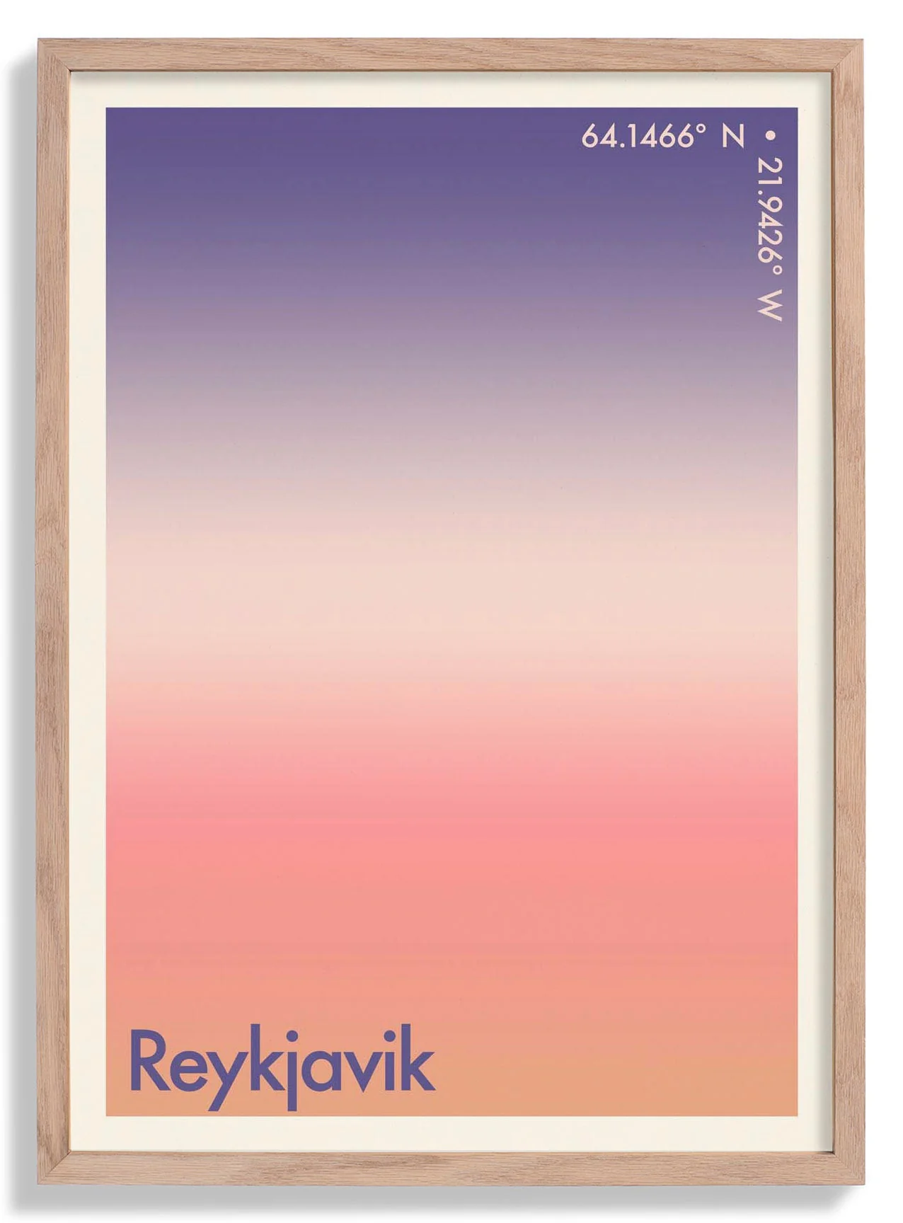 Reyjavik Sonnenuntergang Stadt