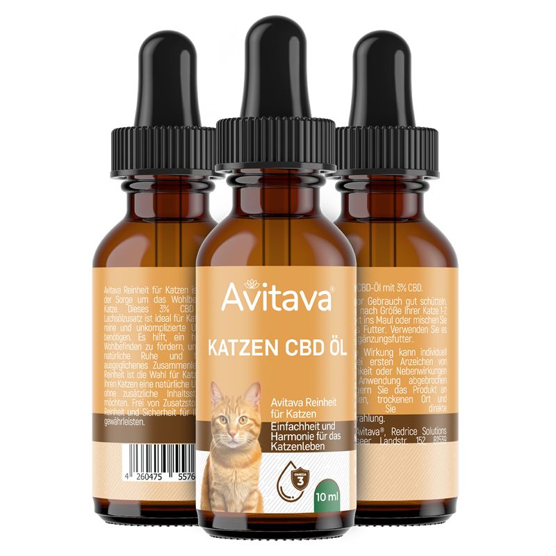 Avitava - CBD Vollspektrum Tropfen Katze