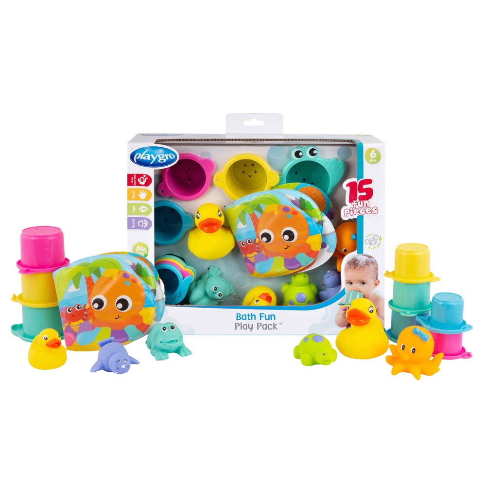 Playgro Badespaß-Babygeschenkset