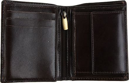 Suitable Portemonnee Nikkei Donkerbruin Leer - Skim Proof 1104-Nikkei DBrown kopen