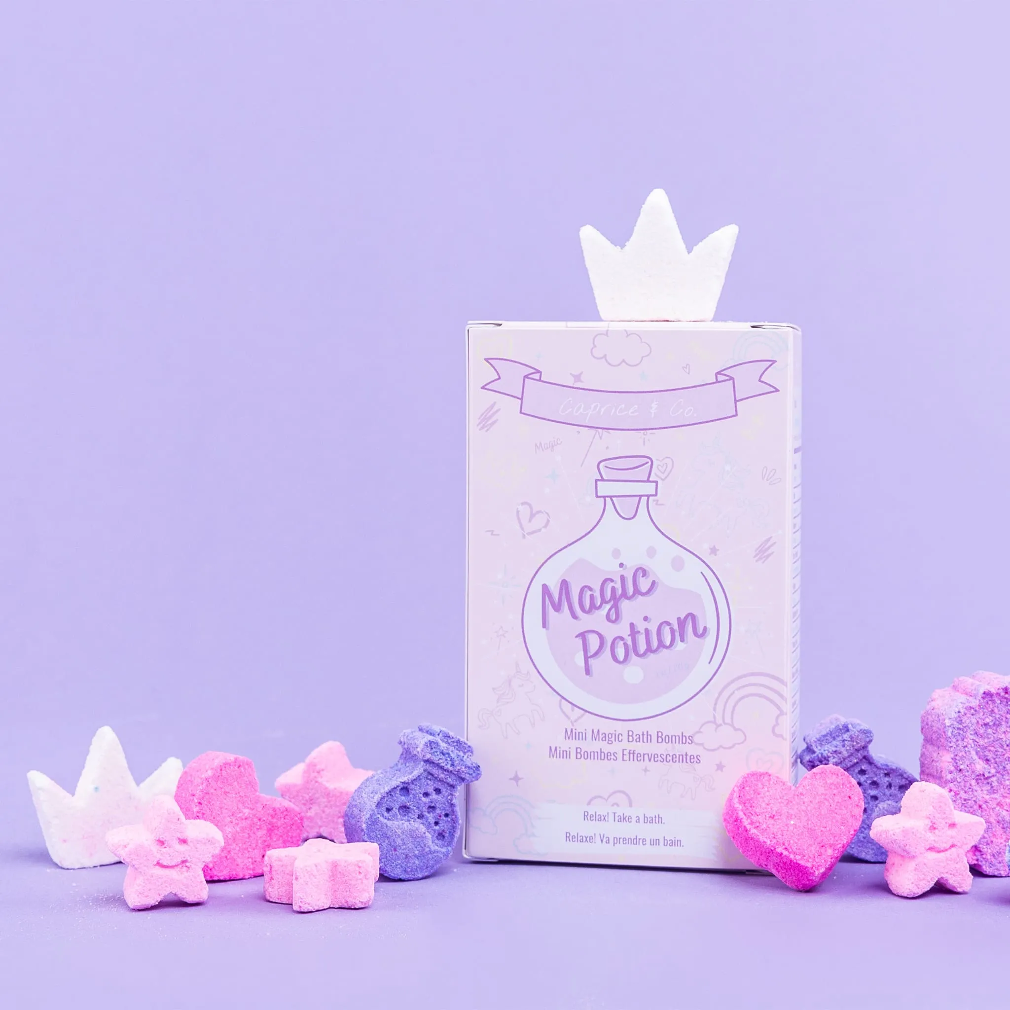 Caprice & Co Ensemble de Mini Bombes de Bain - Magic Potion