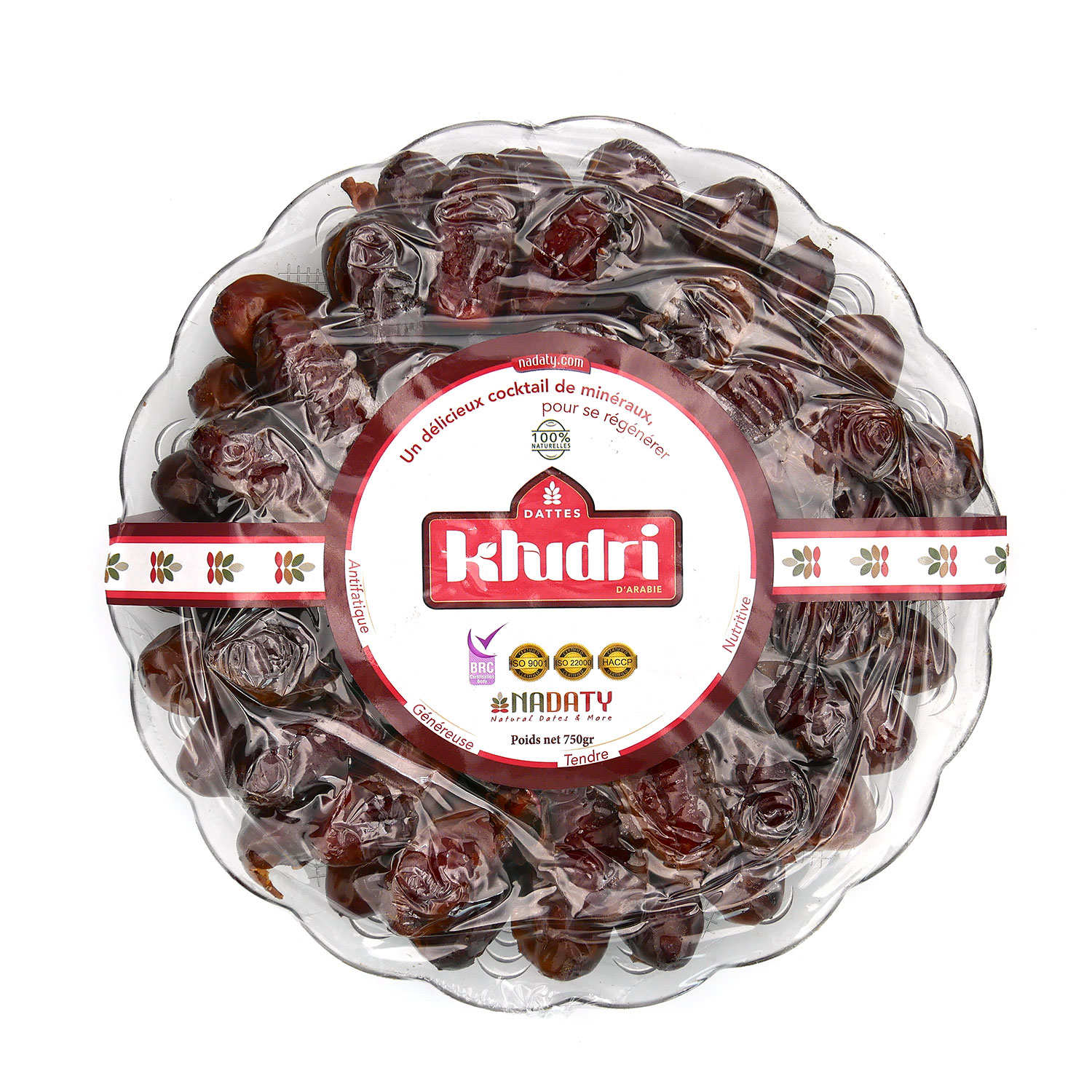 Dattes Khudri fraîches d'Arabie Saoudite