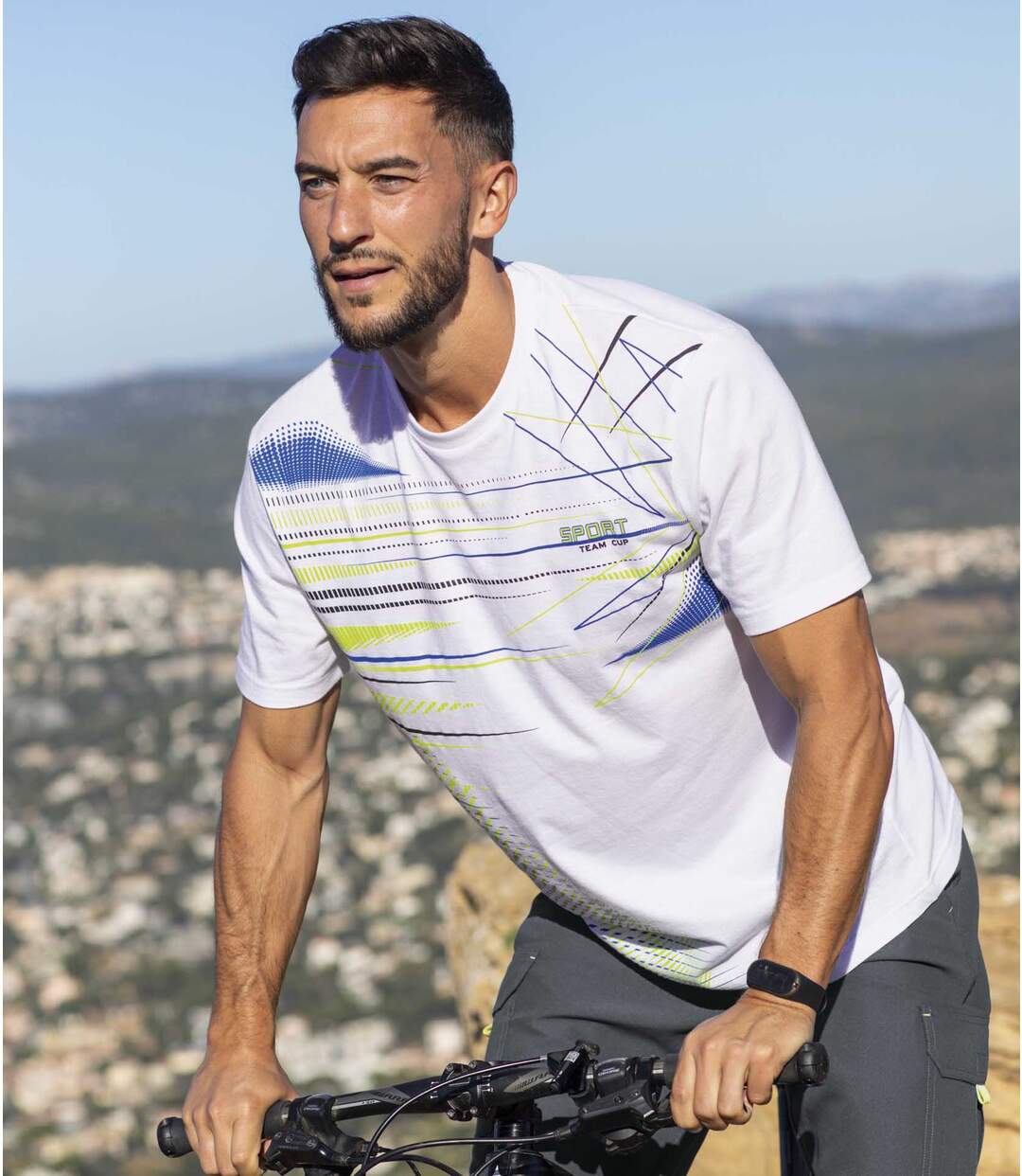 Lot de 3 Tee-Shirts Graphique Sport