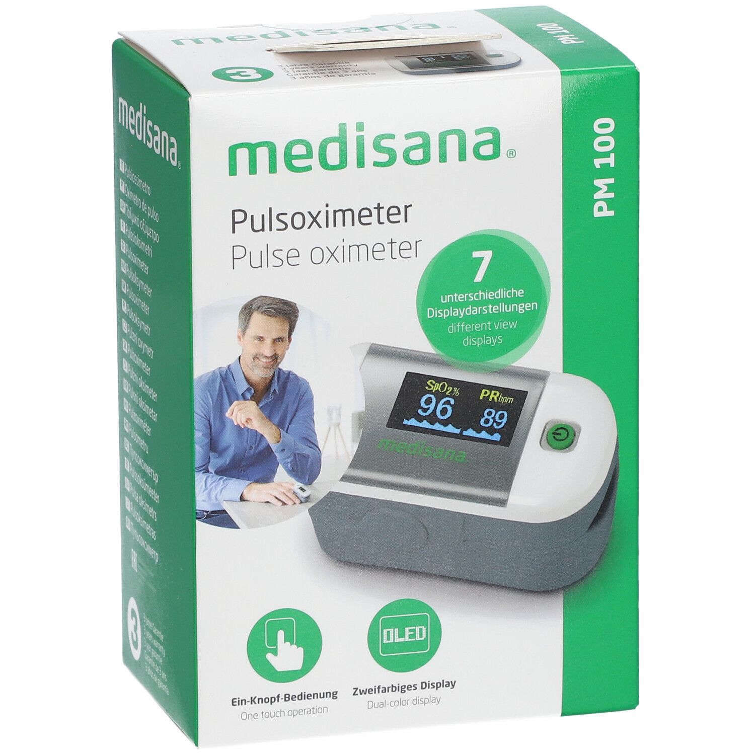 medisana PM 100 Pulsoximeter