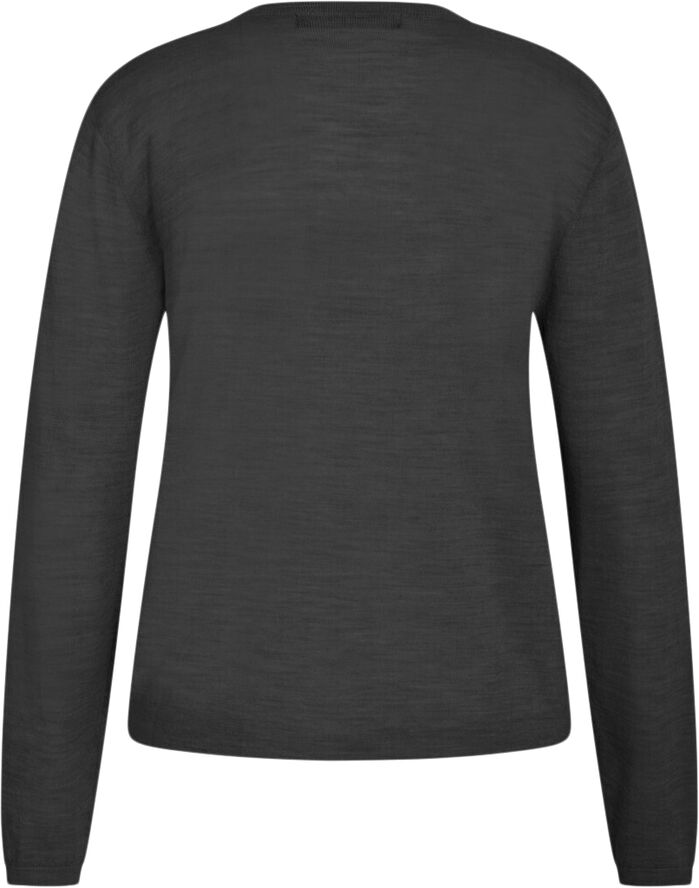 Bruuns Bazaar CharleneBBRound Neck knit Black