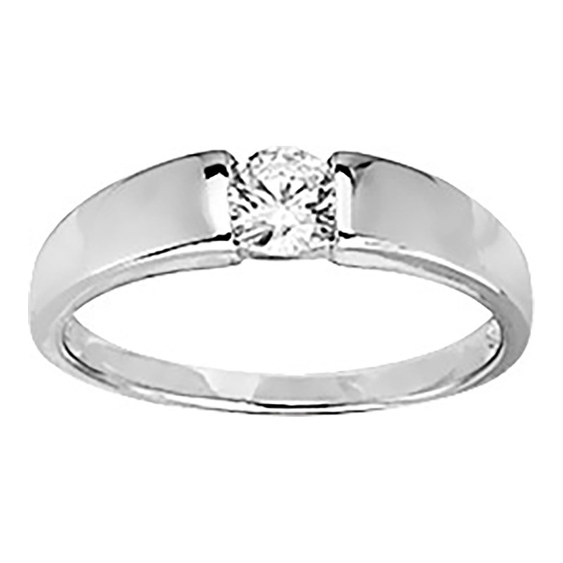 Bague femme - Oxyde de zirconium - Argent 925