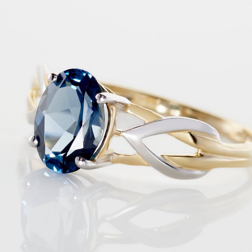 Bague Or Bicolore Bonnie Topaze