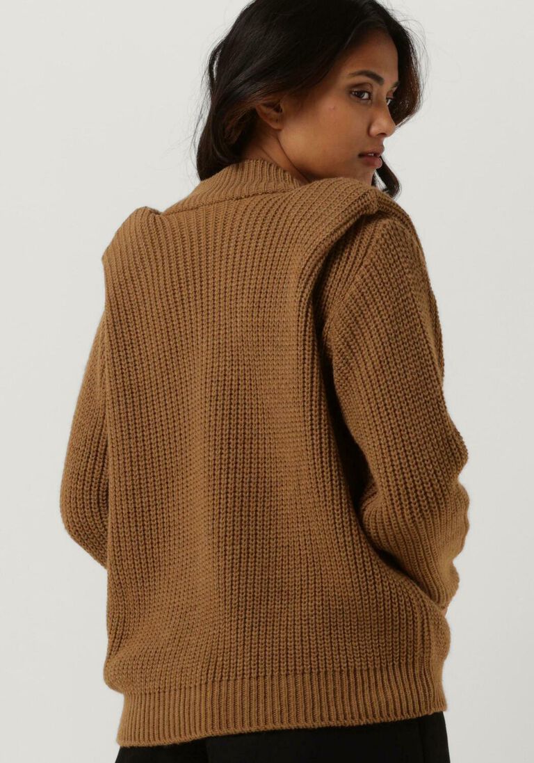 AMAYA AMSTERDAM bruine amaya amsterdam trui jordan knitwear