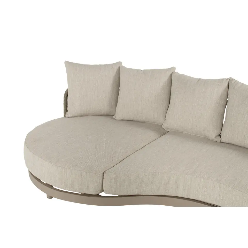 Hartman Bjorn 3-zits loungebank - Taupe
