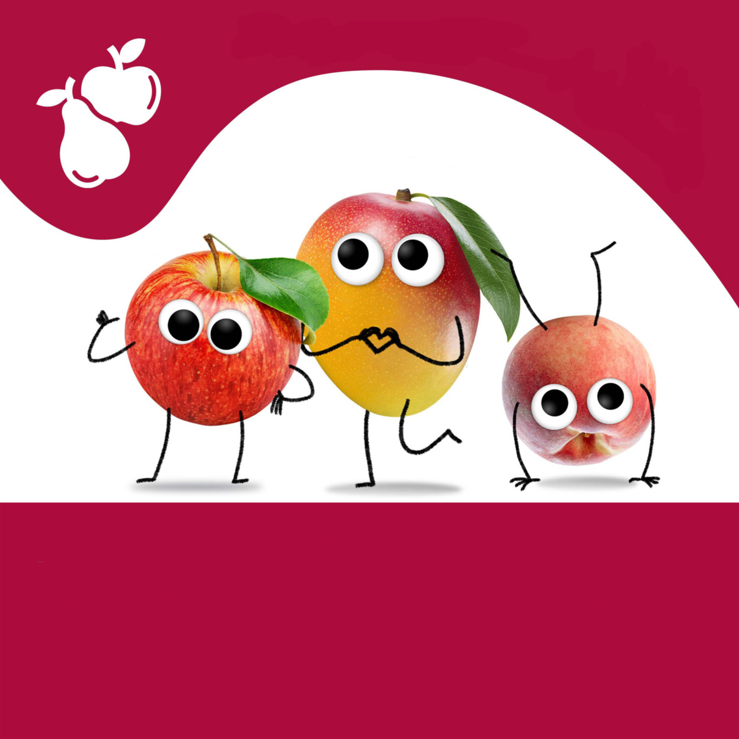 Freche Freunde Bio Quetschbeutel Apfel, Mango und Pfirsich 12+ Monate