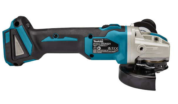 Makita DGA521ZX1 18V Haakse slijper 125 mm X-LOCK