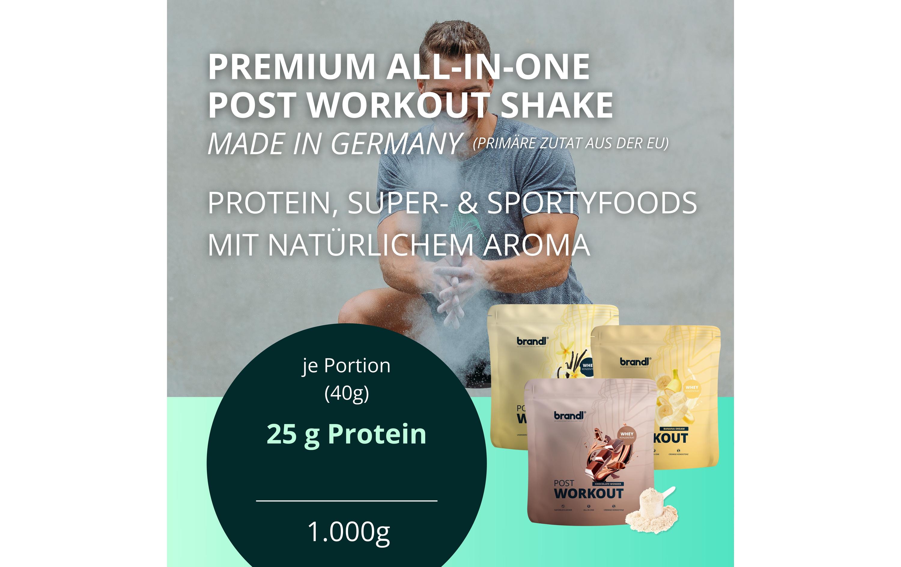 Pulver Post Workout 2.0 Whey Banane 1000 gProteinpulver