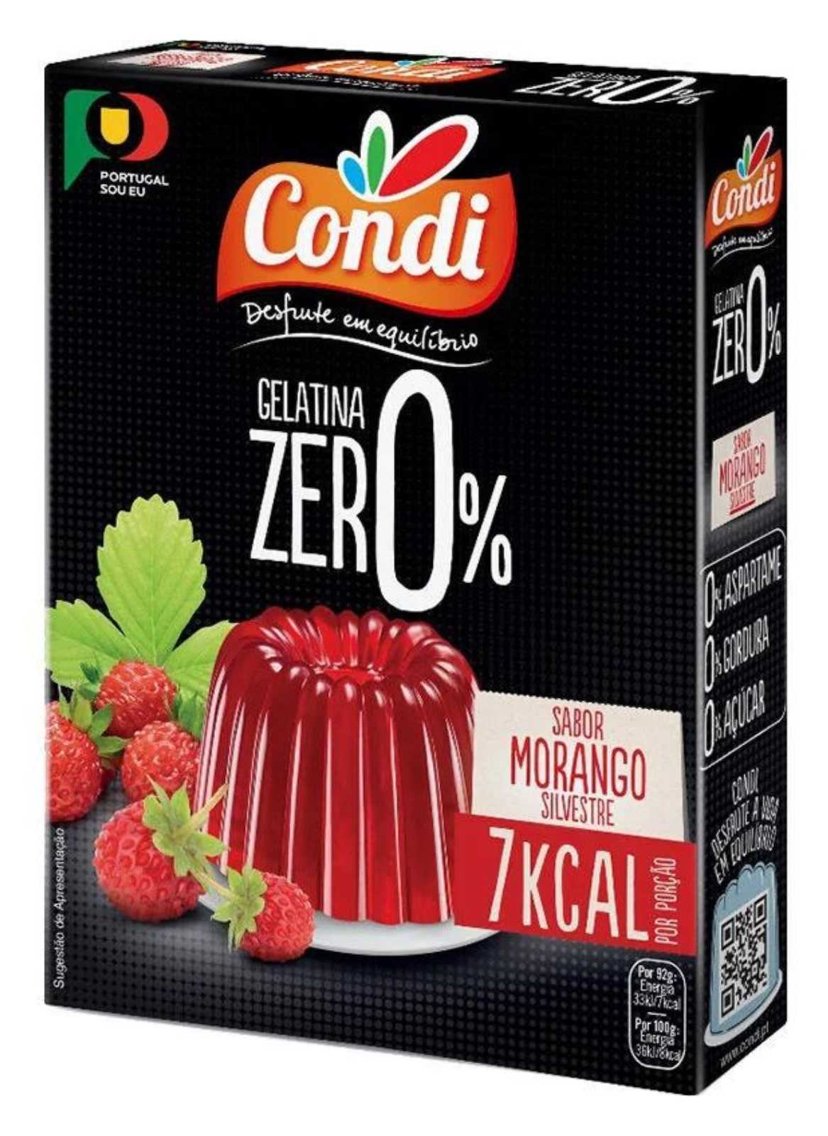 Gelatina Condi Zero Morango 28 g