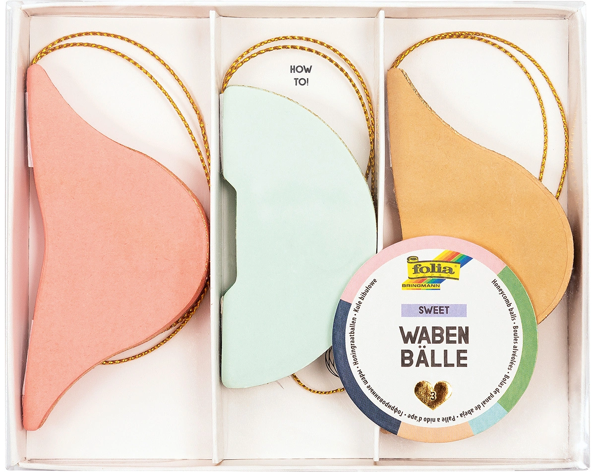 Wabenbälle SWEET 3-teilig