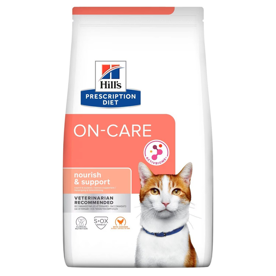 Ração para gatos Hill's Prescription Diet ON-Care com sabor de frango