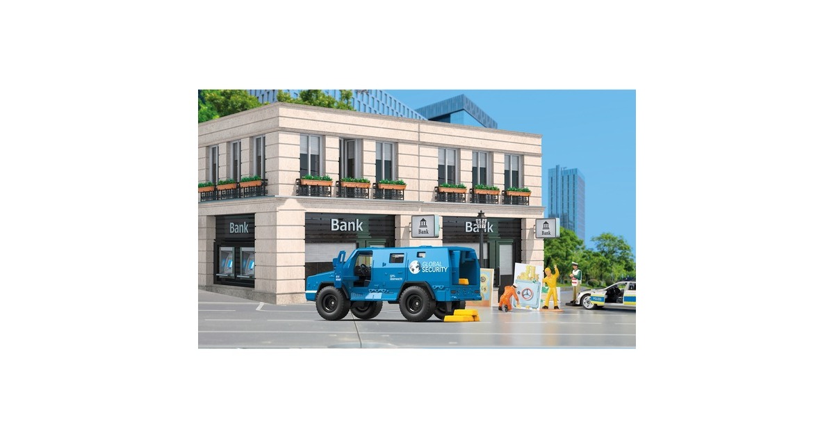 SIKUSuper - Geldtransporteur Modelvoertuig  (Schaal 1:50)