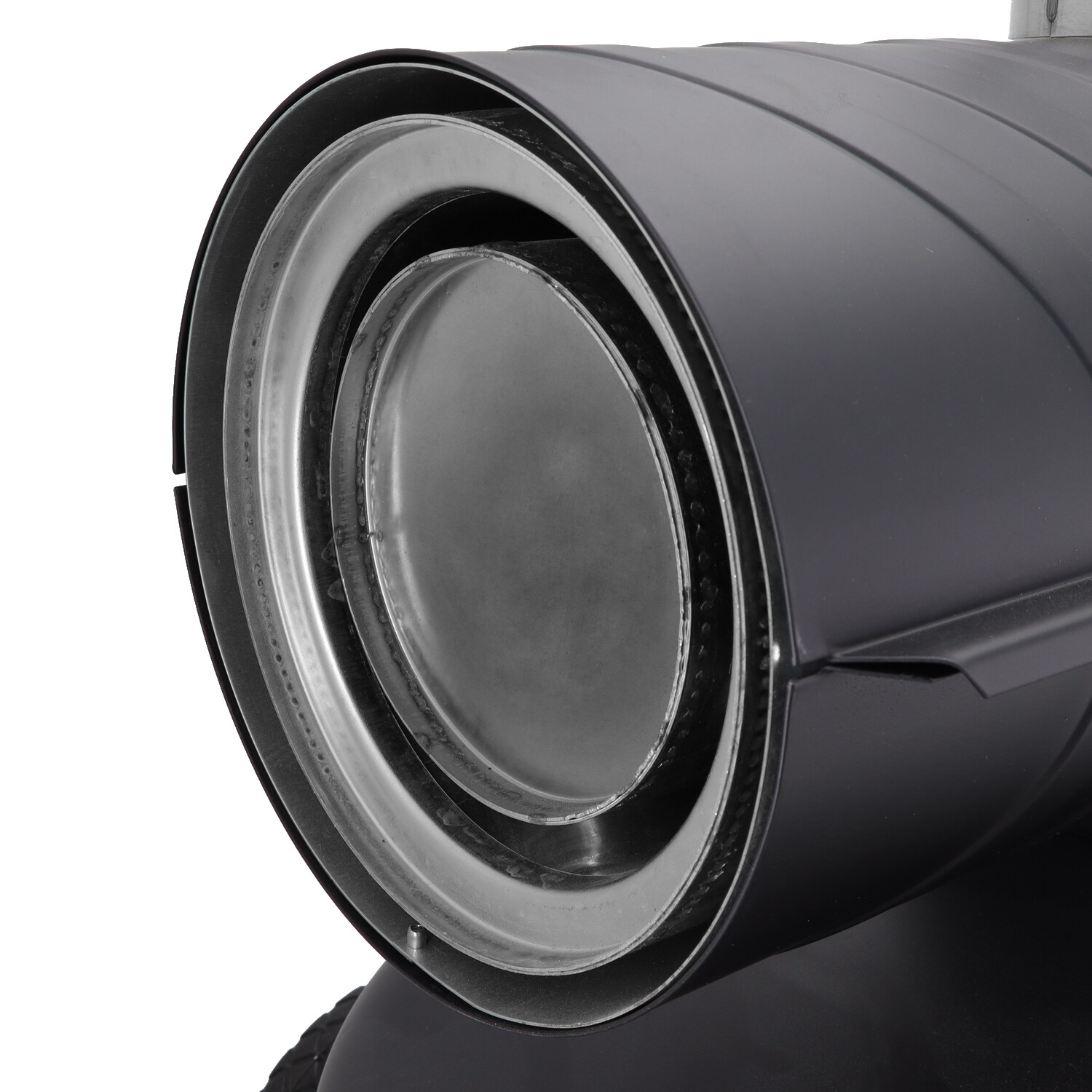 TroniTechnik® TT-HK-244 Heizkanone Dieselkanone Heizlüfter 20kW mit Handgriff, Rohrrahmen, Rädern und Abluftauslass
