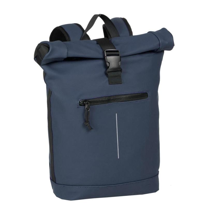 New Rebels Mart Waterproof Rolltop Rugzak met Laptopvak 15,6