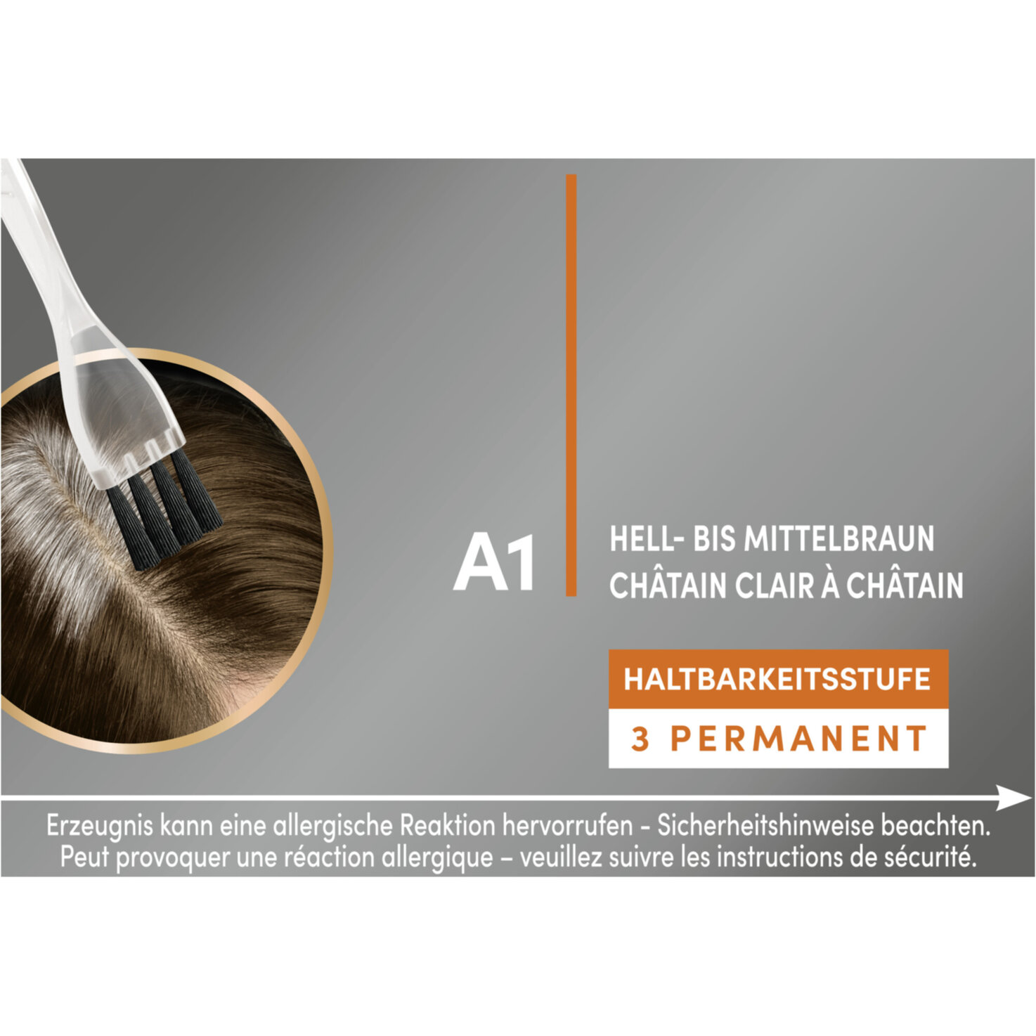 Schwarzkopf Ansatzset Ansatz-Kaschierung A1 Hell-bis Mittelbraun