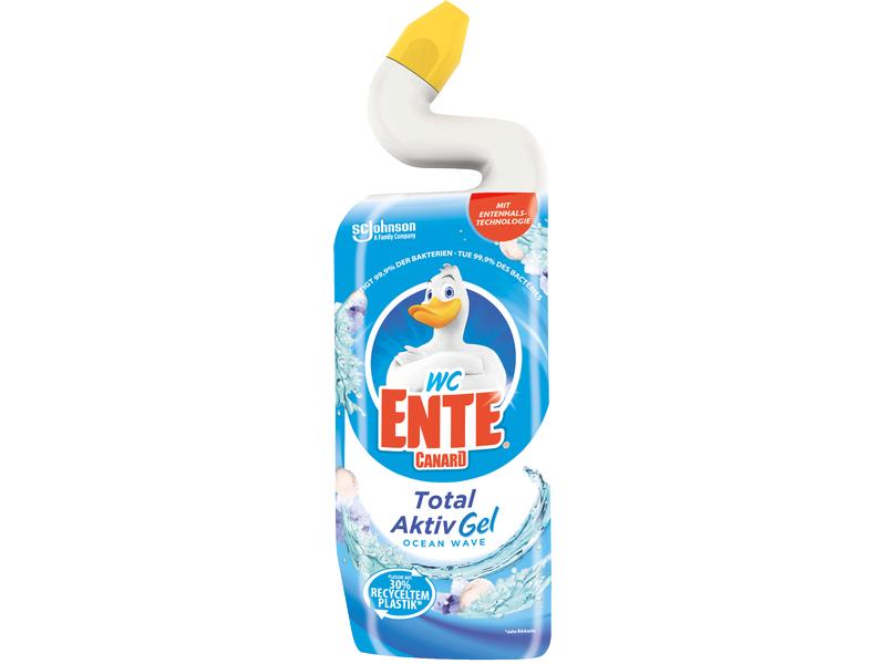WC-Ente WC-Reiniger Gel Ocean Wave 750 ml Reinigungsgel für Toiletten