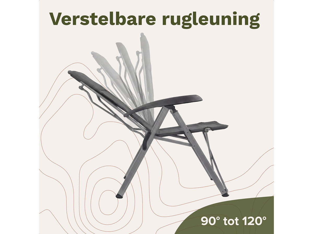 TRVLMORE Luxe Soft vouwstoel - Grey