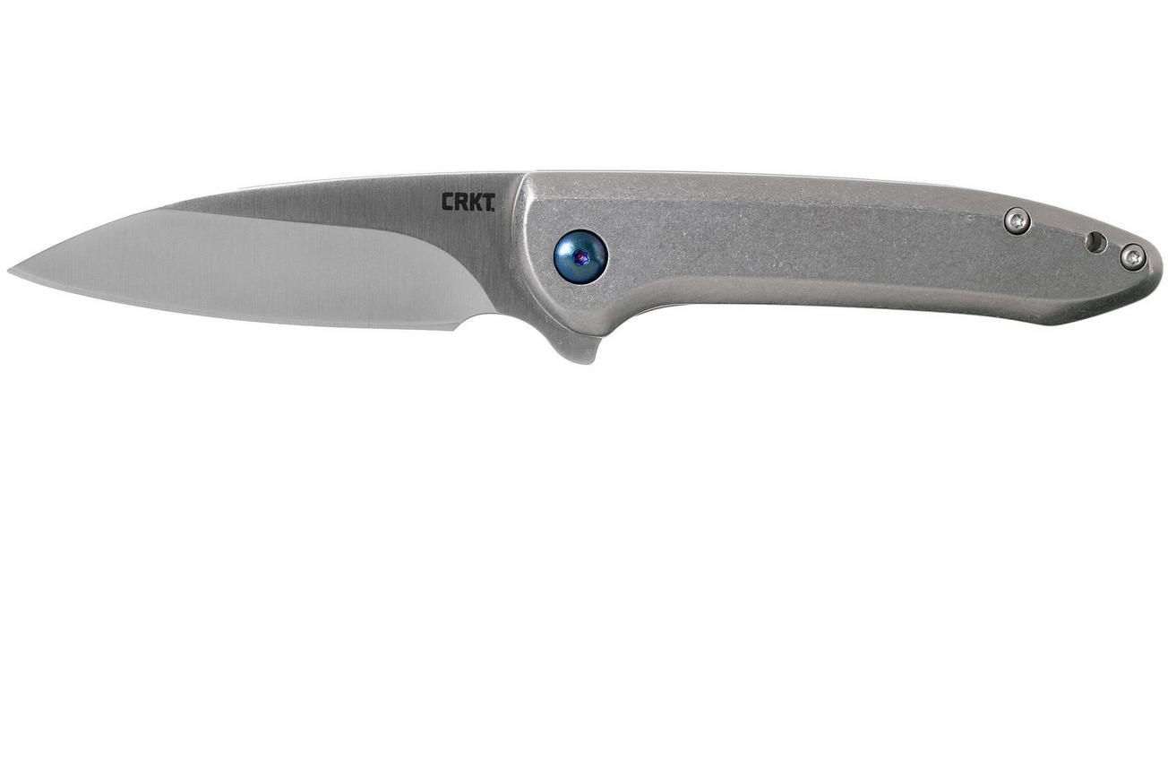 CRKT Delineation Silver 5385 zakmes, Eric Ochs design