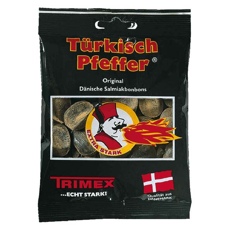 Türkisch Pfeffer Original Lakritzbonbons, 100 g