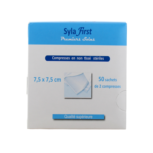 Sylafirst compresse non tissé stérile - Soin des plaies