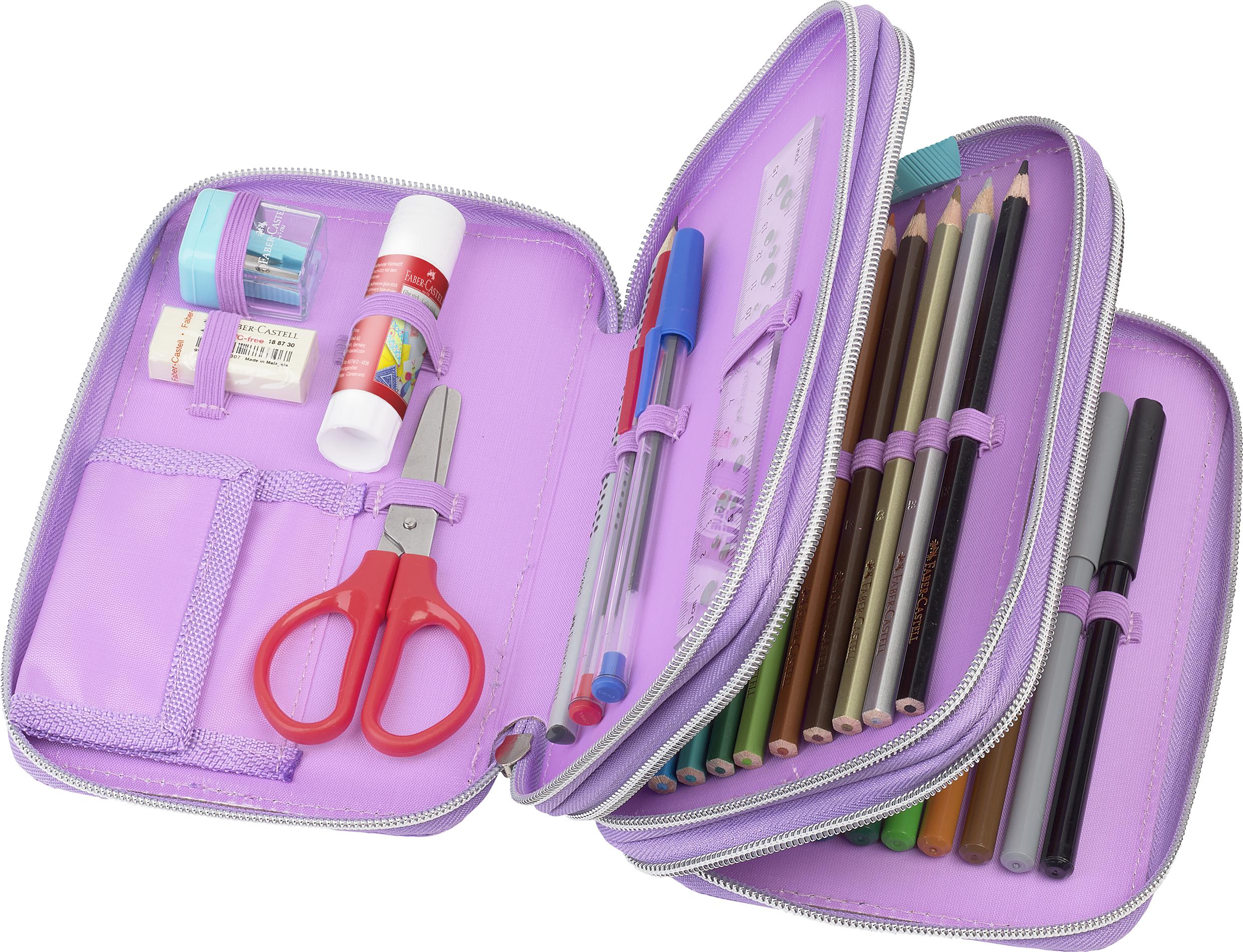 Faber-Castell - Triple Decker Penalhus Enhjørning