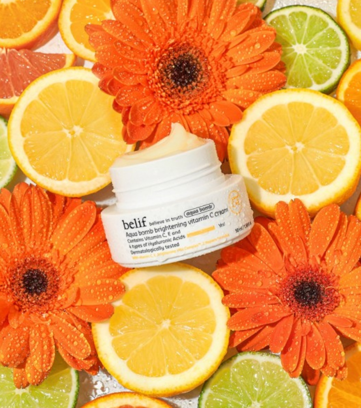 belif - *Aqua bomb* - Gel creme hidratante iluminador com vitamina C