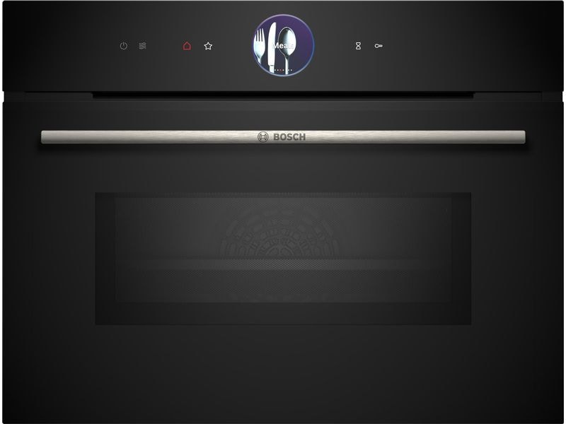 Bosch Einbaubackofen mit Mikrowelle CMG7761B1 Schwarz Mikrowelle