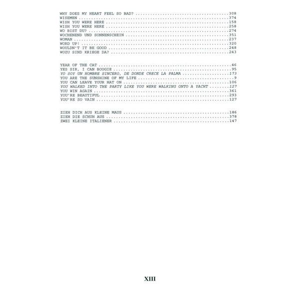 Edition Dux Das Ding 3 Kultliederbuch