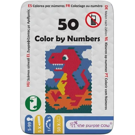 Purple Cow 50: Color by Numbers