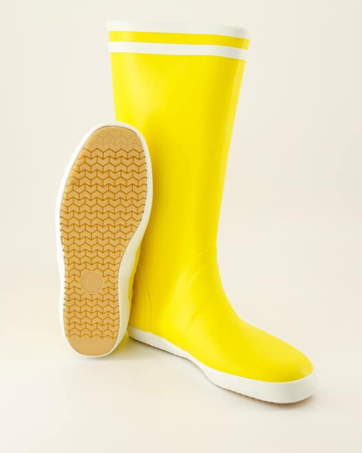 Aigle Goeland Gummistiefel in Gelb