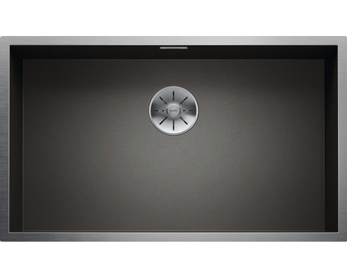Spoelbak Blanco ZEROX 700-U Dark Steel 740 x 440 mm roestvrij staal 526244